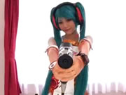 日本小惡魔美少女 水菜麗 角色扮演 初音未來